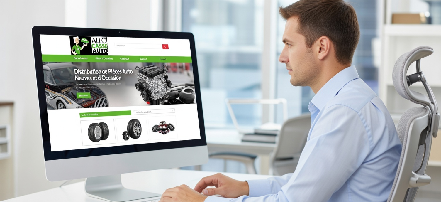 Allocasseauto.com c'est un immense parc de démontage.