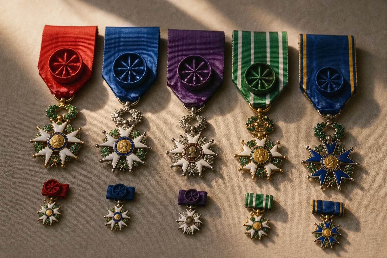 découvrez l'ordre des distinctions honorifiques dans les ordres nationaux français et comprenez leur hiérarchie et signification.